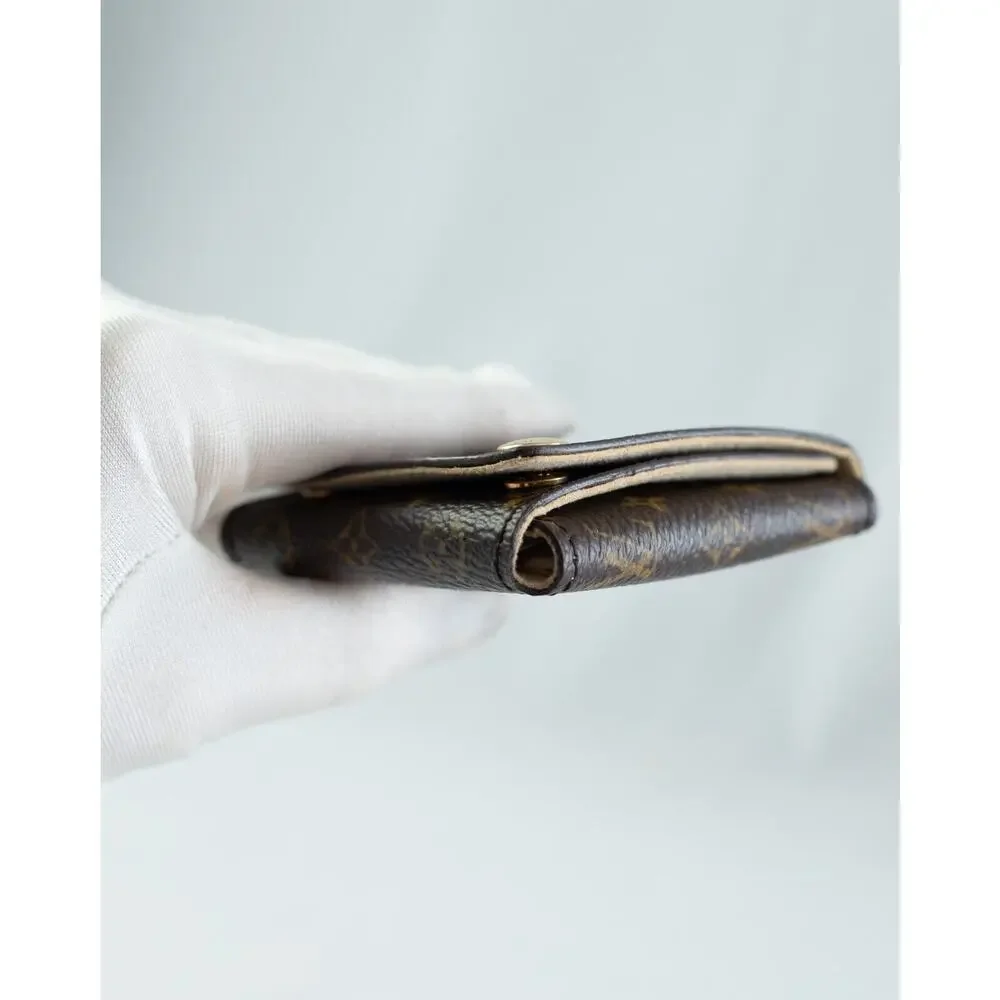 Louis Vuitton Monogram Mini Folding Jewelry Travel Case  date code# SN0055